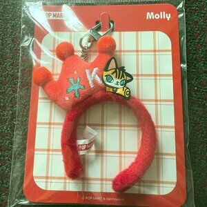 RARE MOLLY POP MART Headband Keychain Authentic Limited Edition